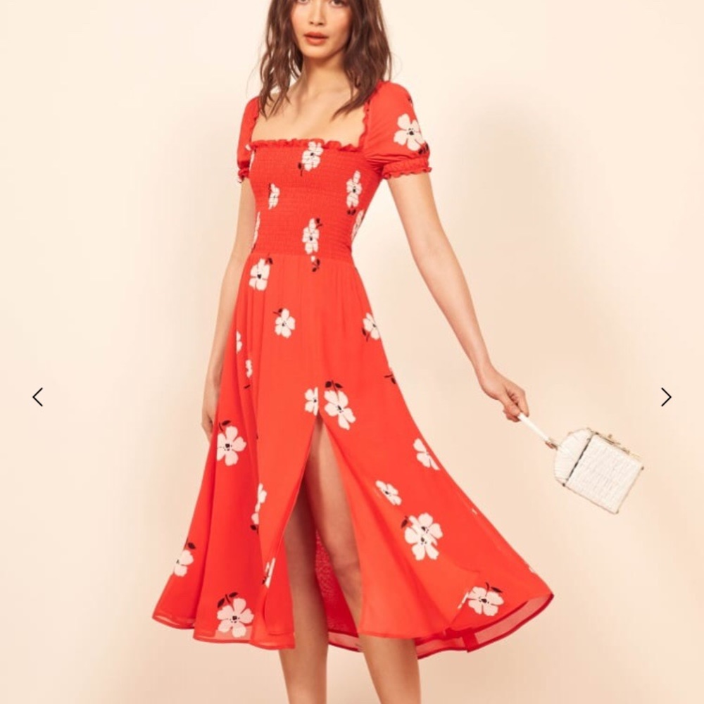 Reformation Inka midi dress-chiquita XL-new w tags